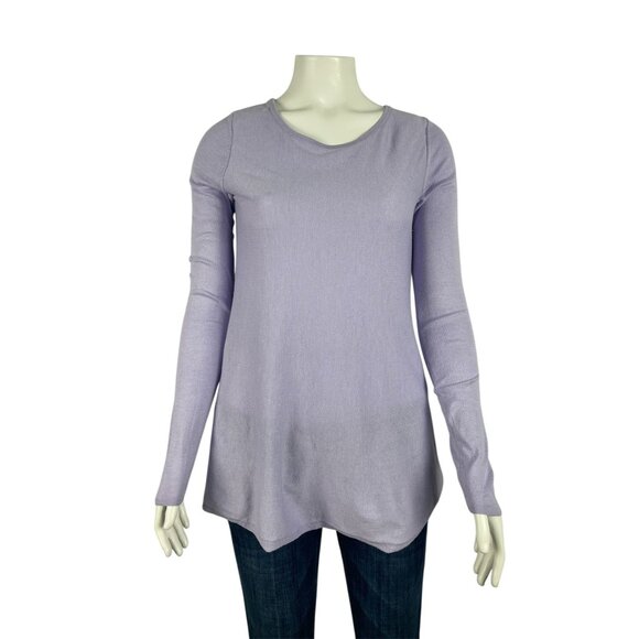 Lilly Pulitzer Ingle Pullover Sweater Small Lilac Verben Purple Long Sleeve - Picture 2 of 9